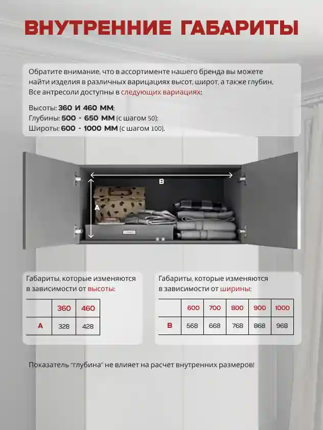 Антресоль Desiato , 540 PE Серый Манхеттен